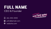 Lights Business Card example 3