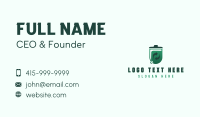 Waste Management Sanitation Business Card