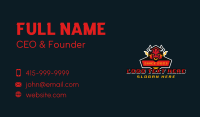 Raging Eye Bull Business Card Design