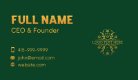 Elegant Flower Boutique Business Card