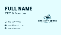 Cruise Vacation Sailing Business Card