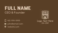 Coffee Stall Business Card example 2