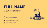Music Hall Concert Business Card Design