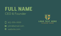 Tree Eco Leaf Business Card