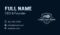 Automotive Detailing Rental Business Card