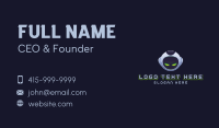 Cyber Tech Robot Business Card Design