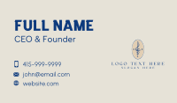 Embroidery Business Card example 1