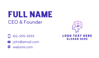 Artificial Intelligence Psychology Business Card