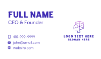 Artificial Intelligence Psychology Business Card Design