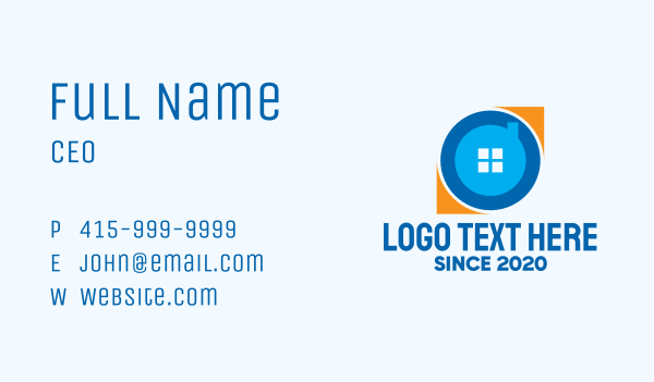 Real Estate Home Business Card Design Image Preview