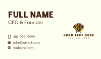 Domesticated Business Card example 3