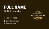 Expensive Premium Ornament Business Card Image Preview