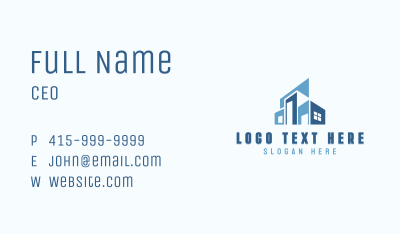 Real Estate Architecture  Business Card Image Preview