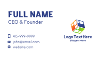 Tech Cube Business Card