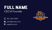 Excavator Business Card example 1