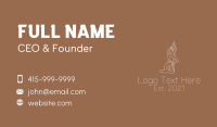 Fitness Business Card example 2