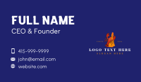 New Hampshire  Lobster Business Card Design