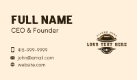 Rugby Sports League Business Card