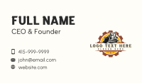 Excavation Business Card example 2