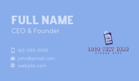 Cell Phone Business Card example 4