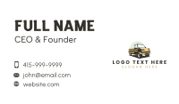 Pickup Truck Moving Vehicle Business Card