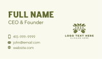 Shovel Leaf Gardening Business Card