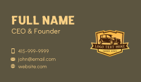 Retro Car Garage Business Card