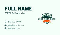 Mountain Peak Exploration Business Card