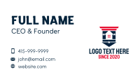 Star Patriotic House  Business Card