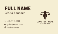 Justice Pen Law Business Card