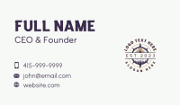 Camp Exploration Compass Business Card