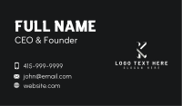 Corporate Professional Agency Letter K Business Card