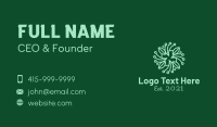 Green Garden Plant  Business Card