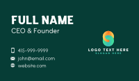 Cyber Startup Company Business Card