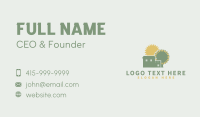 Patio Business Card example 1