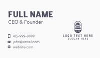 Express Cargo Truck Business Card