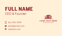 Fast Truck Delivery Business Card