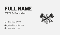 Mallet Construction Builder Business Card