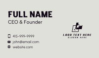 Laser Engraving Business Card example 3