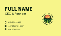 Farm Field Agriculture Business Card Design