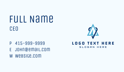 Arrow Logistic Shipping Business Card