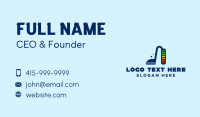 Deep Clean Business Card example 2