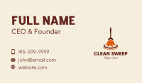 Traditional Broomstick Business Card Image Preview