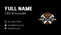 Construction Hammer Saw Builder Business Card