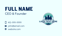 Pine Tree Mountain Forest Business Card