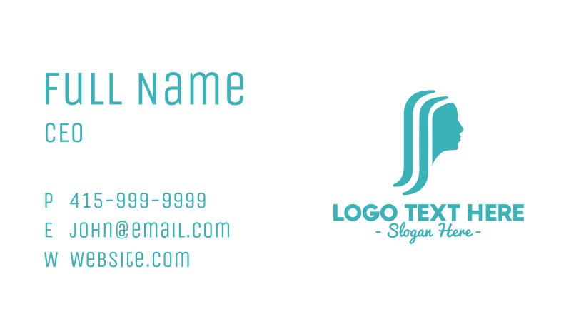 Sophistication Business Card example 4