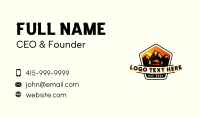 Mountain Cabin Adventure Business Card Design