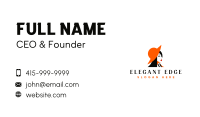 Elegant Woman Hat Business Card Image Preview