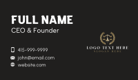 Lawmaker Business Card example 1