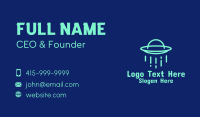 Ufo Business Card example 2